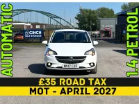 Begagnad Vauxhall Corsa Design Edition 90 HK (66 kW) 2017 Vit Halvkombi