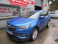 Gebraucht Vauxhall Grandland X 130 PS (95 kW) 2019 Blau SUV