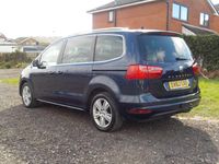 Used Seat Alhambra Ecomotive 140 HP (102 kW) 2012 Blue MPV