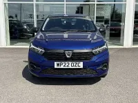 Begagnad Dacia Sandero Essentiel 2022 Blå Halvkombi