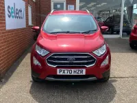 Used Ford Ecosport Titanium 125 HP (91 kW) 2020 Red SUV