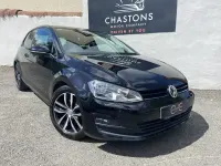 Used VW Golf VII Edition 125 HP (91 kW) 2016 Black Hatchback