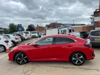 Used Honda Civic SR 126 HP (92 kW) 2018 Red Hatchback