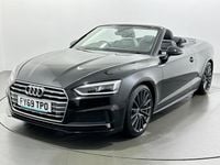 Used Audi A5 Cabriolet S-Line 190 HP (139 kW) 2019 Black Cabriolet