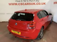 Used BMW 118 Sport Line 2012 Red Hatchback
