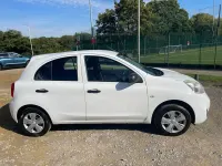 Used Nissan Micra Visia 2016 White Hatchback