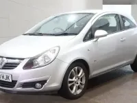 Used Vauxhall Corsa 89 HP (65 kW) 2008 Silver Hatchback