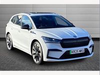 Used Skoda Enyaq iV SportlinePlus 210 kW (286 HP) 2025 Moon white SUV