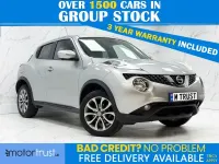 Used Nissan Juke Tekna 117 HP (86 kW) 2017 Silver SUV