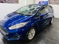 Used Ford Fiesta Titanium 2015 Blue Hatchback