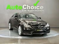 Used Mercedes E350 AMG line 258 HP (189 kW) 2017 Black Coupe