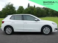 Used Skoda Fabia SE 59 HP (43 kW) 2025 Moon white metallic Hatchback