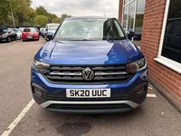 Used VW T-Cross S 95 HP (69 kW) 2020 Blue SUV