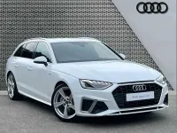 Used Audi A4 S-Line 200 HP (147 kW) 2024 White Estate