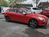 Used Volvo V60 R-Design 115 HP (84 kW) 2012 Red Estate
