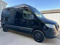 Begagnad Mercedes E-Sprinter Progressive 85 kW (116 HK) 2021 Svart Van