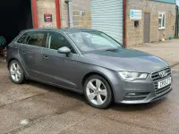 Begagnad Audi A3 Sport 120 HK (88 kW) 2013 Grå Halvkombi