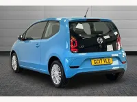Used VW up! move up! 60 HP (44 kW) 2017 Blue Hatchback