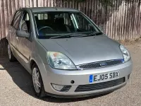 Used Ford Fiesta Ghia 100 HP (73 kW) 2005 Silver Hatchback