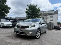 Used Nissan Note Acenta Premium 79 HP (58 kW) 2017 Silver Hatchback