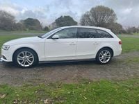 Used Audi A4 Black Edition 211 HP (155 kW) 2012 White Estate