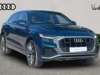 Used Audi Q8 S-Line 281 HP (206 kW) 2021 Blue SUV