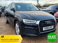 Usado Audi Q3 S-Line 184 HP (135 kW) 2016 Preto SUV