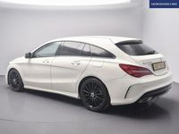 Used Mercedes CLA220 AMG line 170 HP (125 kW) 2017 White Sedan