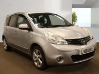 Used Nissan Note N-TEC 88 HP (64 kW) 2010 Silver Hatchback