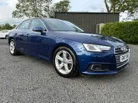 Used Audi A4 2017 Blue Sedan
