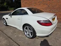 Used Mercedes SLK250 AMG 204 HP (150 kW) 2012 White Cabriolet