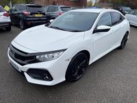Used Honda Civic SR 126 HP (92 kW) 2019 White Hatchback