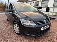 Used VW Sharan S 140 HP (102 kW) 2014 Black MPV