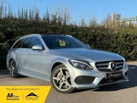 Used Mercedes C250 AMG Line Premium Plus 2014 Silver Estate
