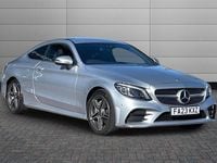Used Mercedes C200 AMG line 184 HP (135 kW) 2023 High tech silver Coupe