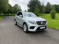 Used Mercedes GLE250 AMG Line Premium 204 HP (150 kW) 2016 Silver SUV