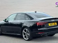 Used Audi A4 Black Edition 150 HP (110 kW) 2019 Black Sedan