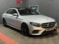 Used Mercedes E350 AMG line 2017 Silver Sedan