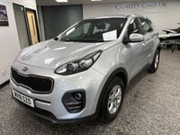 Używany Kia Sportage 130 KM (95 kW) 2018 Srebrny SUV