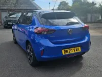 Used Vauxhall Corsa Elite 100 HP (73 kW) 2020 Blue Hatchback