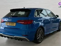 Used Audi A3 Sport 300 HP (220 kW) 2019 Blue Sedan
