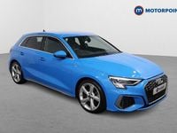 Used Audi A3 S-Line 2022 Blue Sedan