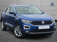 Used VW T-Roc SEL 147 HP (108 kW) 2021 Blue SUV