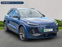 Begagnad Audi e-tron Business 284 kW (387 HK) 2026 Blå SUV