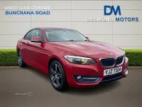 Used BMW 218 Sport Line 2016 Red Coupe