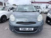 Used Nissan Micra Acenta 98 HP (72 kW) 2011 Grey Hatchback