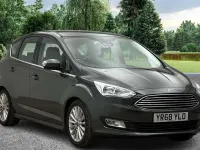 Used Ford C-MAX Titanium 125 HP (91 kW) 2018 Grey MPV