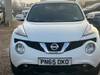Used Nissan Juke Acenta Premium 116 HP (85 kW) 2015 White SUV