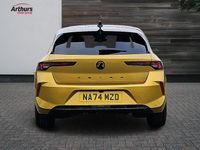 Used Vauxhall Astra Ultimate 128 HP (94 kW) 2024 Yellow/black Hatchback