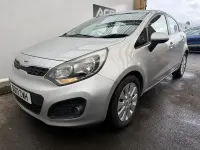 Used Kia Rio 84 HP (61 kW) 2013 Silver Hatchback